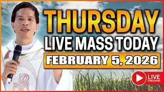 FILIPINO LIVE MASS TODAY ONLINE II FEBRUARY 5, 2026 II FR. FIDEL ROURA