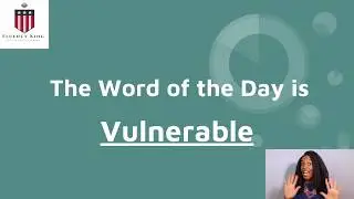 English Vocabulary Word of the Day Lessons: Vulnerable