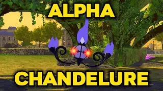 Как поймать АЛЬФА Шанделуру в Pokemon Legends: Z-A!