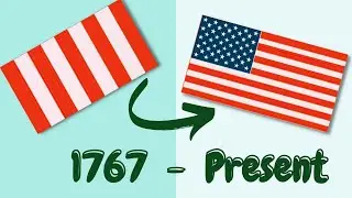 The Stars and Stripes Through Time: 250 Years of the Evolution of the American Flag