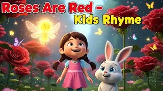 Roses Are Red | Sweet Love Poem for Kids | Colorful Nursery Rhyme & Learning Song | CoCo TV