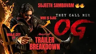 OG Trailer Breakdown | OG Trailer Hidden Details| Pawan Kalyan | #OG x #Saaho Telugu Trailer #Review