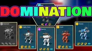 War Robots Cryptic Fenrir Spectre Hawk Ravana Kid Gameplay