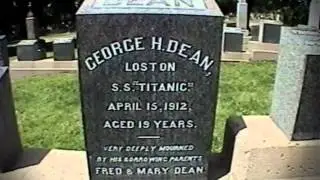 Visiting the Titanic Cemetery.
