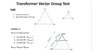 Transformer Vector Group Test || Purpose & Testing Method || YNyn0/6 || Dd0/6 || Dyn1/11 || YNd1/11