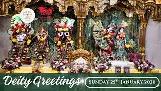 Deity Greetings | Guru Puja | CC Adi Lila 13.31-30 Class by HG Dayal Mora Das - 25.01.2026