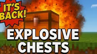 Explosive Chests Minecraft Mod Update 1.21.5