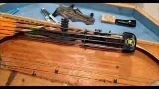 vintage compound bow Jennings model t tabletop review