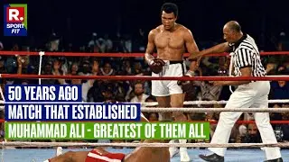 50 Years Of Rumble in The Jungle Bout Between Muhammad Ali and George Foreman