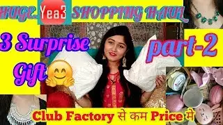 *New* Yea3 Affordable shopping haul Part-2/chinese factory price/cheaper than club factory