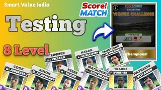 Testing 8 Level Super Players 🌟 Event Gameplay ✅ Score!Match Junior #scorematch 