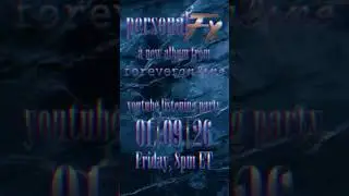 personalFX Album Listening Party, Friday, January 9th at 8pm ET #vaporwave