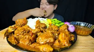 MUKBANG KARE AYAM INDIA