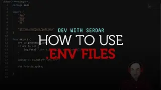 How to use .env files with your Go applications
