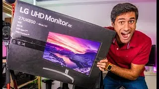 O MELHOR MONITOR 4K HDR Ultra HD que j&aacute; Testei - LG 27UK850W