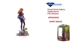 Marvel Comic Gallery Goblin Queen PVC Diorama Unboxing + 360