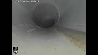 Internal Pipe Technologies CIPP Liner Installed inside a Pipe