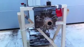 First run Moki 250 radial