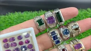 Jibran Gems Gallery is live|amazing Rings|sapphire |kashmir sapphire |jisa gems and jewellery#fyp