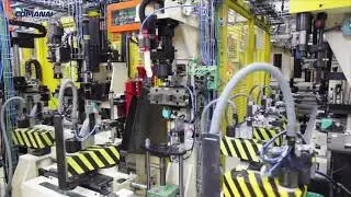 COMANAI ENGINEERING: Línea Montaje Amortiguador Bi Tubo Completo