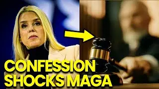 JUST IN Pam Bondi ADMITS Unlawful Acts STORMS OUT of Court