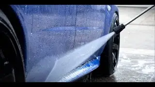 Professional High Pressure Car Wash Demo - Manmachine