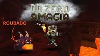 Hytale - DO ZERO A MAGIA - #6 EMBUSCA DE THORIUM (SAPO ME MATOU!?)