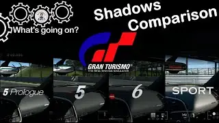 Gran Turismo Series Shadow Quality Comparison - from GT5:P to GT Sport- According to EMET