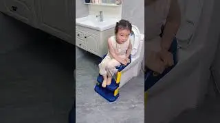 Space-Saving Foldable Baby Toilet for Easy Potty Training#shorts #babycare  #babygear