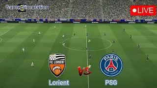 🔴LIVE : Lorient vs PSG | Ligue 1, Round 10 -  Video Game Simulation