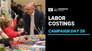 Labor outlines cost of election promises while PM talks up drop in jobless rate | ABC News