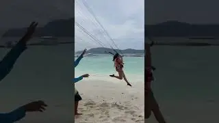 Parasailing 🪂 in #phuket #phuketthailandbeaches #thailand 🇹🇭