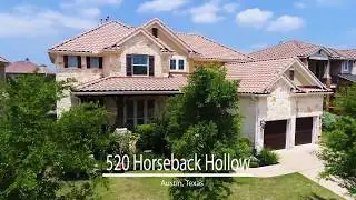 520 Horseback Hollow, Steiner Ranch Gated Community Backs to Greenbelt