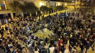 Ensayo de la AM La Cena Huelva en la Plaza del Rosario 2025  4K
