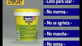 Bricolaje fácil QUILOSA - Tapagrietas LITEPLAST