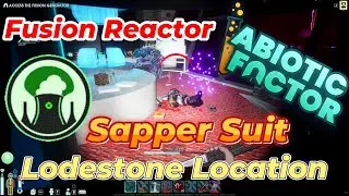 Lodestone Location Fusion Reactor & Sapper Suit / Magnetstein - Abiotic Factor