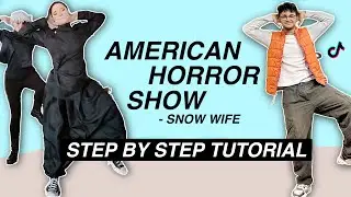 SNOW WIFE - AMERICAN HORROR SHOW *STEP BY STEP TUTORIAL* (Beginner Friendly)