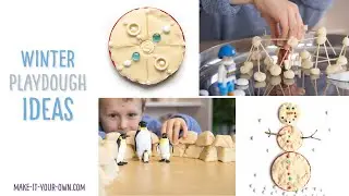 Winter Play Dough Ideas