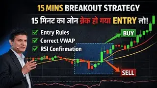 15 Minutes Morning  Breakout Trading Setup 🔥 | Nifty & Bank Nifty Strategy for Intraday (Hindi)