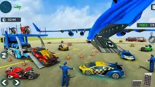 Police Plane Transporter Game-Android GamePlay