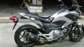 2013 Honda NC700X Yoshimura R77 Slip On Exhaust