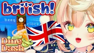 DINE & DASH 🇬🇧 FISH N CHIPS || fancy a cuppa?【Daisy Dandelion | #idolEN3】