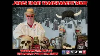 Cemetery Cinema Presents  JOKES FROM TRANSPARENT-MAN.