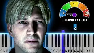 Lakeview Hotel Music Box - Silent Hill 2 Remake | EASY Piano Tutorial + Sheet Music (PDF)