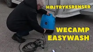 Peer Neslein pr&oslash;ver h&oslash;jtryksrenser fra Wecamp Easywash - del 2+