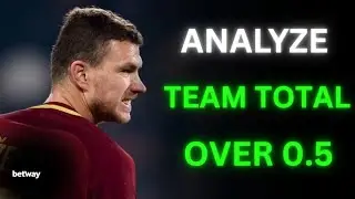 How To Analyze [Team] Total Over 0.5 Like a Pro 