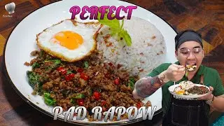 FILIPINO COOKED PERFECT PAD KRAPAO RECIPE!