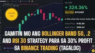 TOPIC 3 How to use #Bollinger Band and #RSI sa  30% in XRP  - credits to Spyfrat