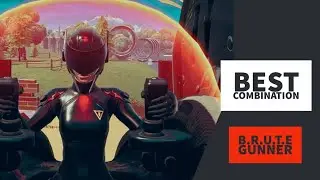 Best Combos | B.R.U.T.E Gunner | Fortnite Skin Review