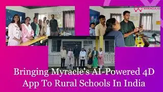 Embracing Wonder: Myracle's 4D Science Adventure at Zilla Prarishad School, Baur